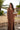 Sanya in Brown | Long Dress With Slits
